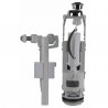 Wc - Double volum mechanism with pushbutton and valve 37950110 - SIAMP : 37 9501 10
