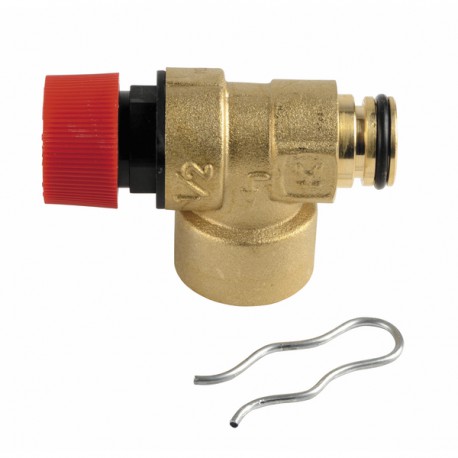 Pressure relief valve 3 bars 1/2" - DE DIETRICH CHAPPEE : 0295190