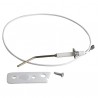 Flame sensing probe   gasket - DE DIETRICH : 83886533