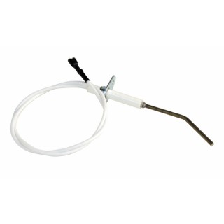 Bent flame sensing probe 90  wire - DE DIETRICH CHAPPEE : 97580451