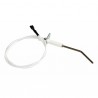 Bent flame sensing probe 90  wire - DE DIETRICH CHAPPEE : 97580451