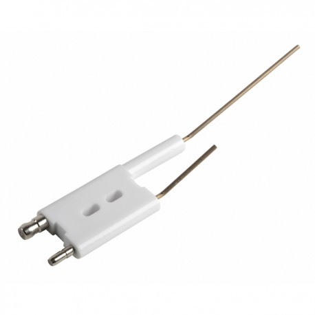 Ignition and flame sensing bent electrode - DE DIETRICH : 97955960