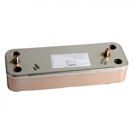 Sanitary heat exchanger with 14 plates - DE DIETRICH CHAPPEE : JJD005686680