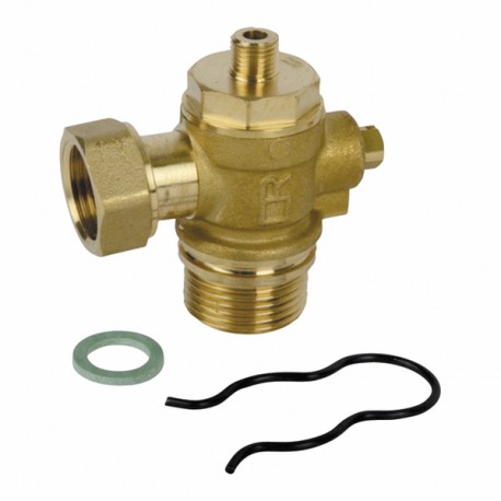 Valves efs 3/4" - 1/2" x m10 + gasket - DE DIETRICH CHAPPEE : S100519