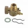 Heating system return valve 3/4" + gasket - DE DIETRICH CHAPPEE : S100520
