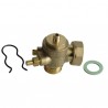 Heating system return valve 3/4" x m10 - DE DIETRICH CHAPPEE : S100521