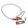 Ignition electrode + wire - DE DIETRICH CHAPPEE : S100604