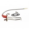 Ignition  flame sensing electrode lead - DE DIETRICH CHAPPEE : S62743