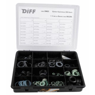 Case  chaffoteaux with 313 gaskets - DIFF for Chaffoteaux : COFFRET 313 JOINTS