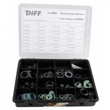 Case  chaffoteaux with 313 gaskets - DIFF for Chaffoteaux : COFFRET 313 JOINTS