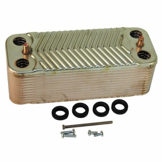 Domestic plate exchanger 24 plates - DIFF for Chaffoteaux : 60000310