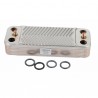 Domestic hot water exchanger 14 plates - DIFF for Chaffoteaux : 571646