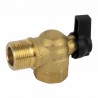 Flow and return valve for heating system - CHAFFOTEAUX : 60000885