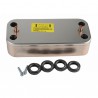 Domestic heat exchanger 16 plates - CHAFFOTEAUX : 65104333