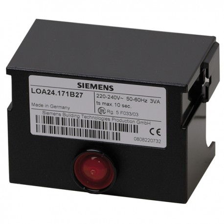 Control boxlandis&gyr - siemens fuel loa 24 - SIEMENS : LOA24.171B27