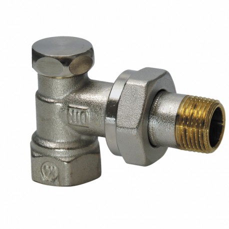 Angle radiator valve PN10 DN10 Kvs0..1.8 3/8'' - SIEMENS : AEN10