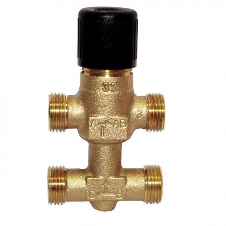 4 way terminal valve- brass - SIEMENS : VMP47.10-1.6