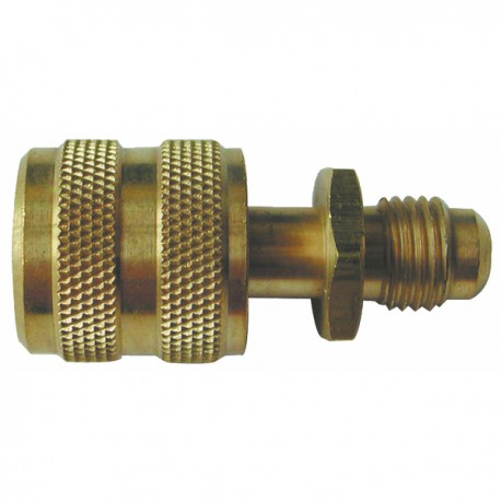 Straight coupling 1/4" male flare-fitting - GALAXAIR : SO-14M516F