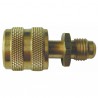 Straight coupling 1/4" male flare-fitting - GALAXAIR : SO-14M516F