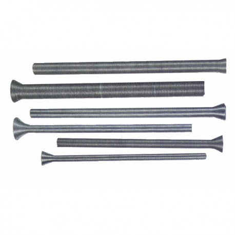 Set of 6 flexible springs 1/4" to 3/4" - GALAXAIR : BS-66