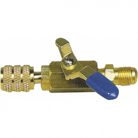 Blue valve M1/4" x F1/4" - GALAXAIR : SA-14M14F-B