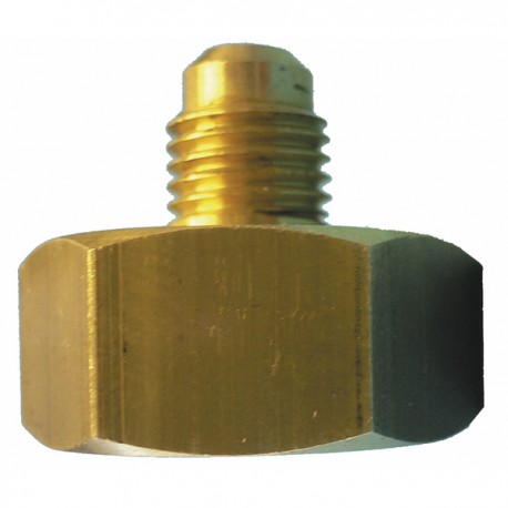 Set of 5 bottle fittings 21.7 mm x M 3/8" flare (X 5) - GALAXAIR : RB-2138/5