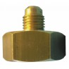 Set of 5 bottle fittings 21.7 mm x M 3/8" flare (X 5) - GALAXAIR : RB-2138/5