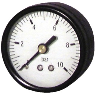 Standard manometer 0 - 10bars ø 50 m1/4 "