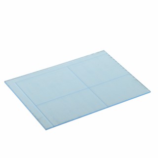 PMMA synthetic resin 370x445x2mm for 110715 and 110716 - DIFF