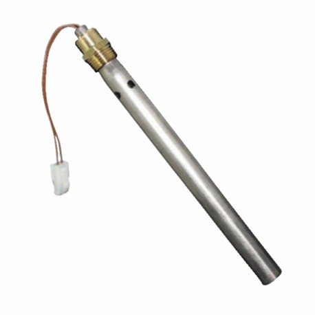 Plug with resistor support tube 350W 190mm - DIFF