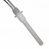 Ceramic spark plug with flange 260W 107mm