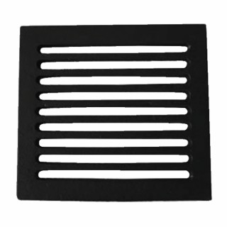 Cast iron grille for fireplaces 235x235mm