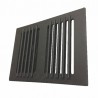 Cast iron grille for fireplaces 248x340mm - DIFF