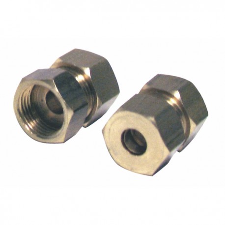 Fitting olive straight f3/8 x tube 10mm  (X 2) - DIFF