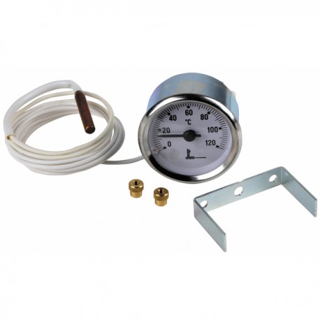 Thermomete r with round dial 0° to +120°c ø 56mm - DIFF