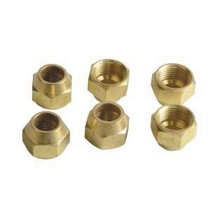 Nut F5/8" SAE x tube Ø 5/8"SAE  (X 6)