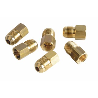 Adapter flare F3/8" x M1/2"  (X 6) - DIFF