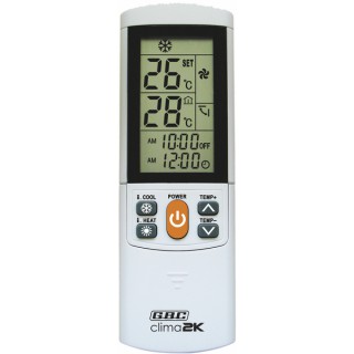 Universal remote control for split-type air conditioner
