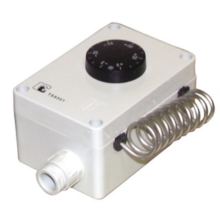 Waterproof room thermostat type ts 9501/01 - DIFF