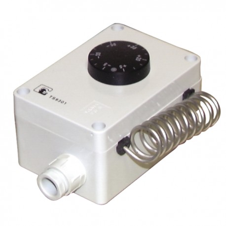Waterproof room thermostat type ts 9501/01