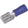 Terminals ptfe fem insulated ø 6.35  (X 50) - DIFF