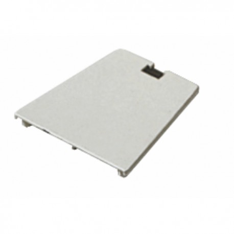 End cap for support 80x80 cream-coloured