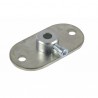 Smoke thermometer flange stationary installation