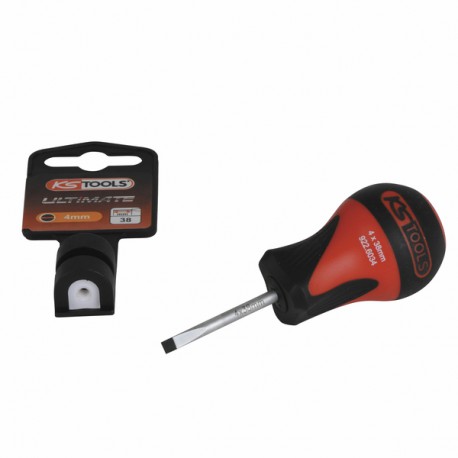 Electrician's screwdriver for slotted screws length 35mm - KS TOOLS : 922.6034