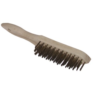 Brush brass steel handle