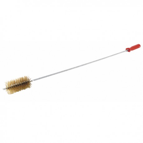 Brass steel wire brush stem 1m ø 60 mm  - DIFF