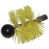 Harden steel roller brush with ball Ø 125m - DIFF