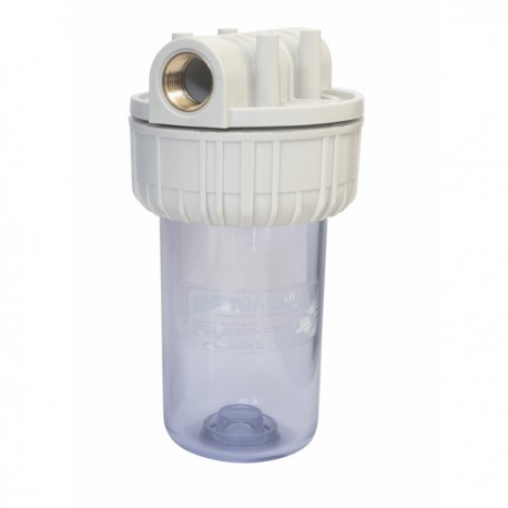Plastic container for filtering cartridge - DIFF