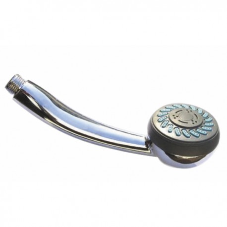 Chrome-plated hand-held shower head - DIFF