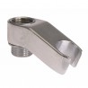 Chrome-plated hand-held shower head mount - DIFF